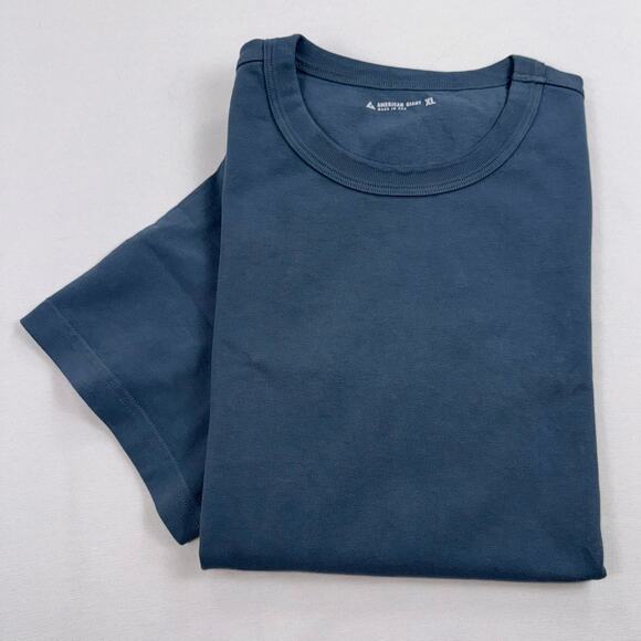 American Giant Other - American Giant Everest Ultra Heavyweight Cotton Tee Shirt XL Blue